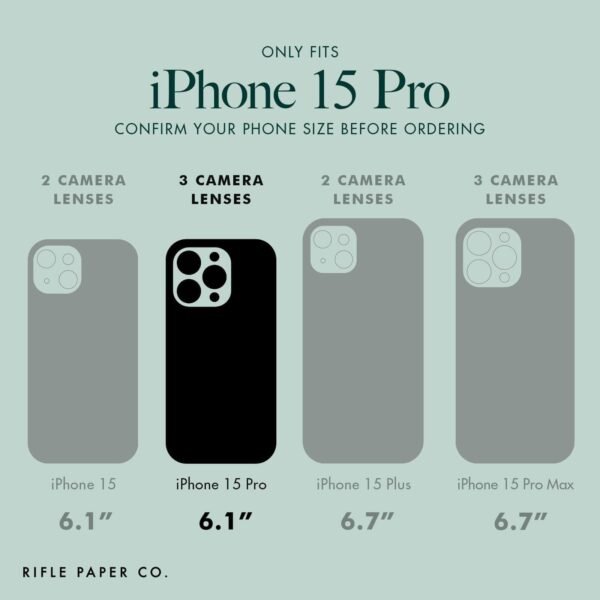 Rifle Paper Co. Willow MagSafe - iPhone 15 Pro