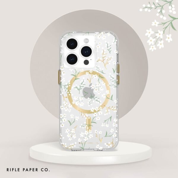 Rifle Paper Co. Petite Fleurs MagSafe - iPhone 15 Pro