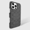 Coach Slim Wrap Signature Canvas Charcoal - iPhone 16 Pro Max