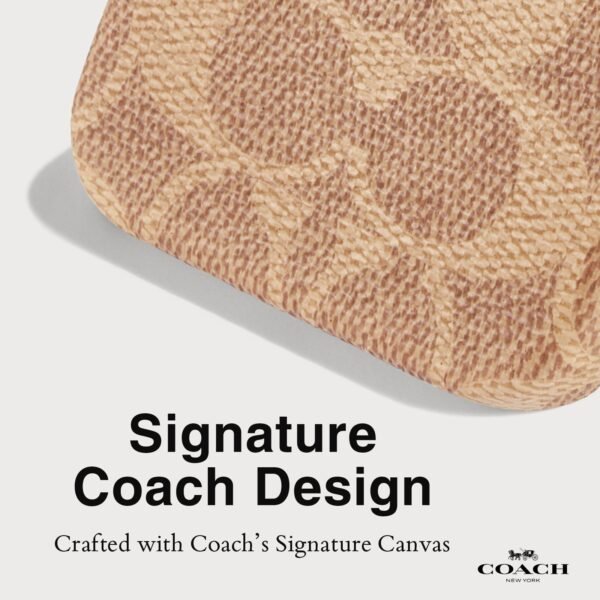 CH_Touch_down_Leather_Slim_Wrap_Case_Signature_Tan_CH054148_PDP5.jpg Coach Slim Wrap Signature Canvas Tan - iPhone 16 Pro Max