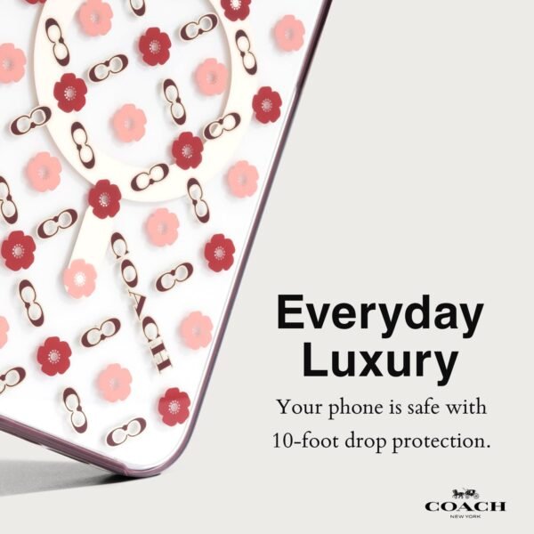 Coach Tea Rose MagSafe - iPhone 15 Pro