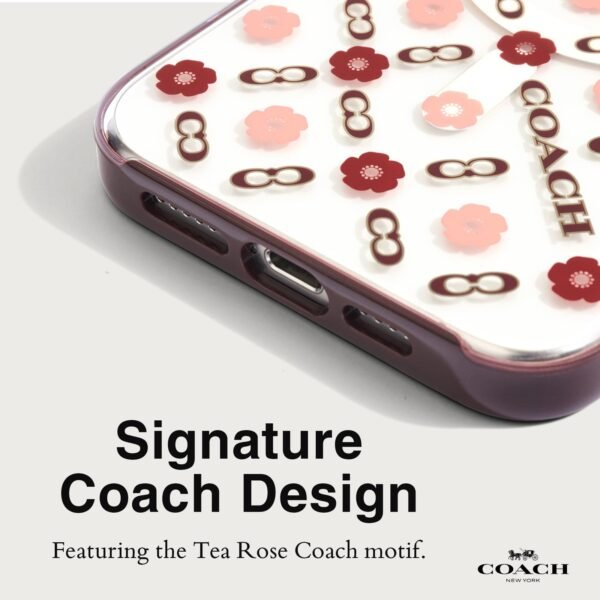 Coach Tea Rose MagSafe - iPhone 15 Pro