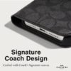 CH_iP15_Pro_Max_Folio_Case_Signature_C_Charcoal_CH052724_PDP_3_1.jpg Coach Folio Signature Charcoal - iPhone 15 Pro