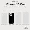 CH_iP15_Pro_Slim_Wrap_Signature_C_Charcoal_CH052700_PDP5.jpg Coach Slim Wrap Signature Canvas Charcoal - iPhone 15 Pro