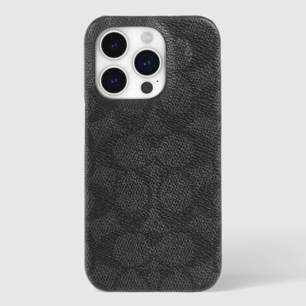 CO_iP15_Pro_Slim_Wrap_Signature_C_Charcoal_CH052700_7.jpg Coach Slim Wrap Signature Canvas Charcoal - iPhone 15 Pro