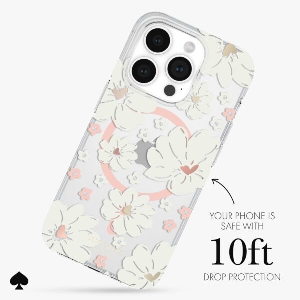 kate spade new york Classic Peony MagSafe - iPhone 15 Pro