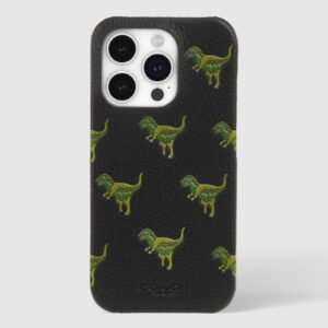 Coach Leather Slim Wrap Signature Repeat Rexy - iPhone 15 Pro