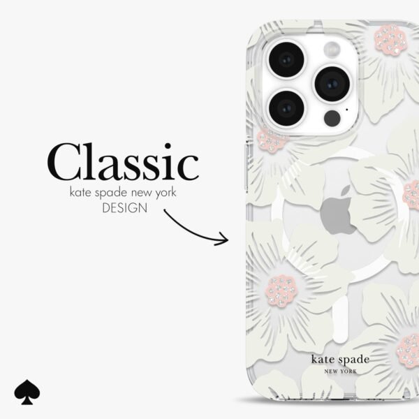 HollyhockCreamFloralMagSafe_6.1Pro__PDP_4.jpg kate spade new york Hollyhock MagSafe - iPhone 15 Pro