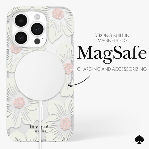 HollyhockCreamFloralMagSafe_6.1Pro__PDP_5.jpg kate spade new york Hollyhock MagSafe - iPhone 15 Pro