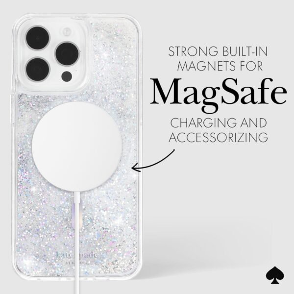 KS_iP15_Pro_LiquidGlitter_KS053876_PDP5.jpg kate spade new york Liquid Glitter Opal Iridescent MagSafe - iPhone 15 Pro