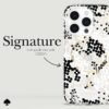 kate spade new york Tough Multi Floral Black and White MagSafe - iPhone 15 Pro