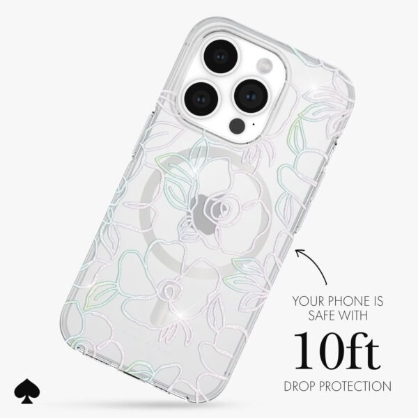 kate spade new york Modern Floral MagSafe - iPhone 15 Pro