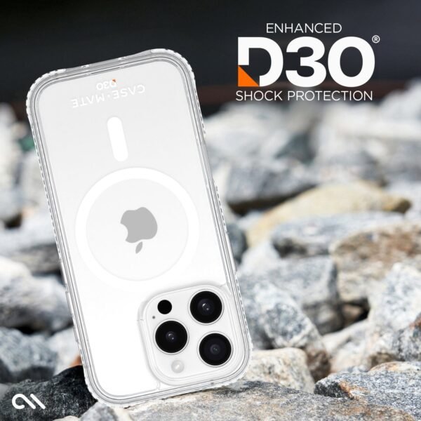 Tough D3O® Clear MagSafe - iPhone 16 Pro Max