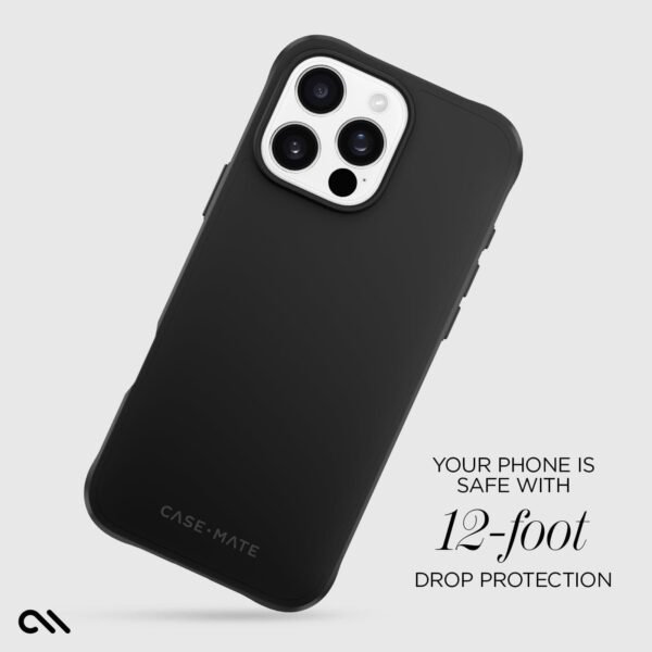 cmi_Touch_down_CaseMate_CaseMate_Tough-Black_CM055182_PDP2.jpg Tough Black MagSafe - iPhone 16 Pro Max