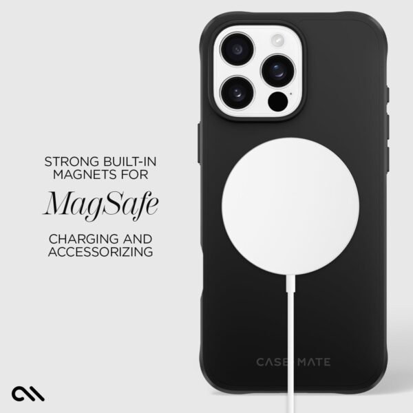 cmi_Touch_down_CaseMate_CaseMate_Tough-Black_CM055182_PDP3.jpg Tough Black MagSafe - iPhone 16 Pro Max