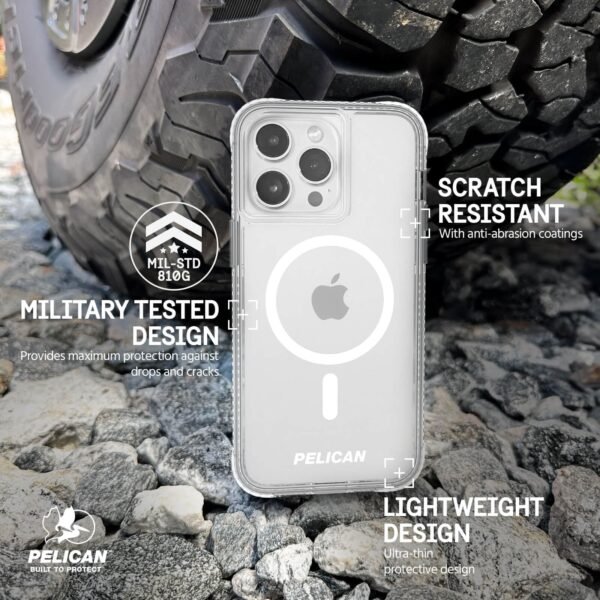 Pelican Protector Clear MagSafe - iPhone 15 Pro