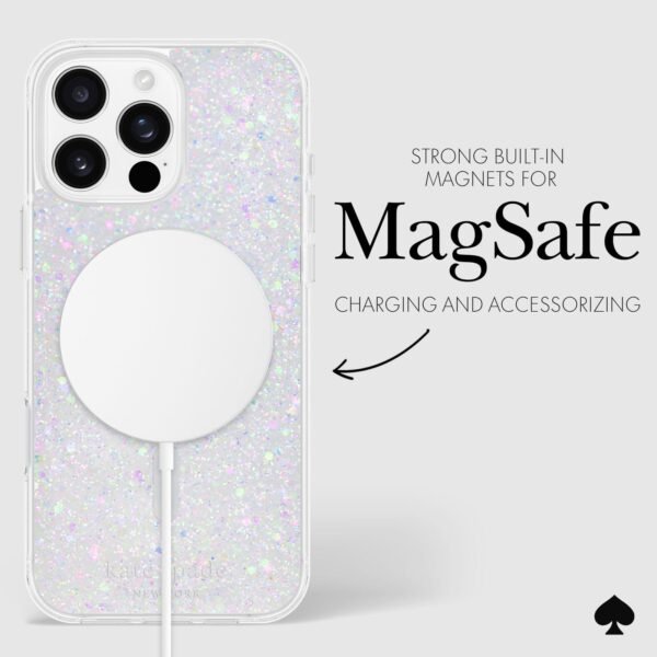 kate spade new york Chunky Glitter MagSafe - iPhone 16 Pro Max