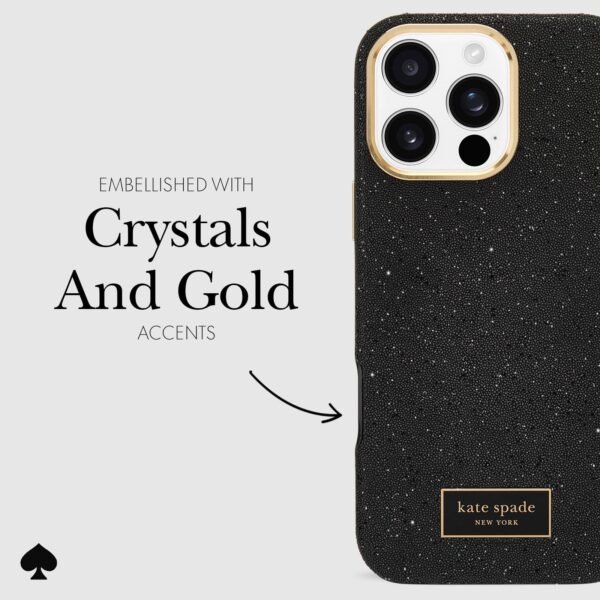 ks_Touch_down_KateSpade_CrystalPave_KS054480_PDP_5.jpg kate spade new york Crystal Pavé MagSafe - iPhone 16 Pro Max