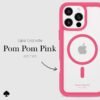 kate spade new york Ultra Protective Pom Pom Pink MagSafe - iPhone 16 Pro Max