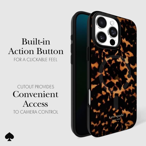 kate spade new york Tortoiseshell MagSafe - iPhone 16 Pro Max