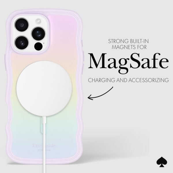 kate spade new york Wavy Opal Iridescent MagSafe - iPhone 16 Pro Max