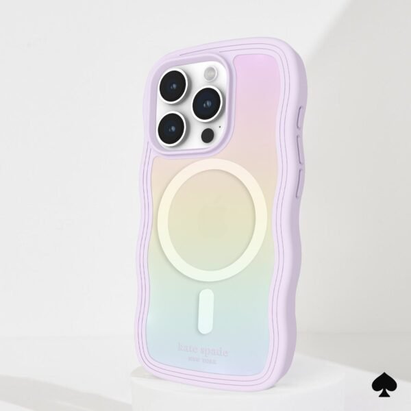 kate spade new york Wavy Opal Iridescent MagSafe - iPhone 15 Pro
