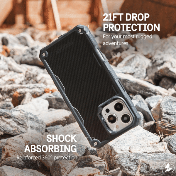 Pelican Shield Carbon Fiber MagSafe - iPhone 16 Pro Max